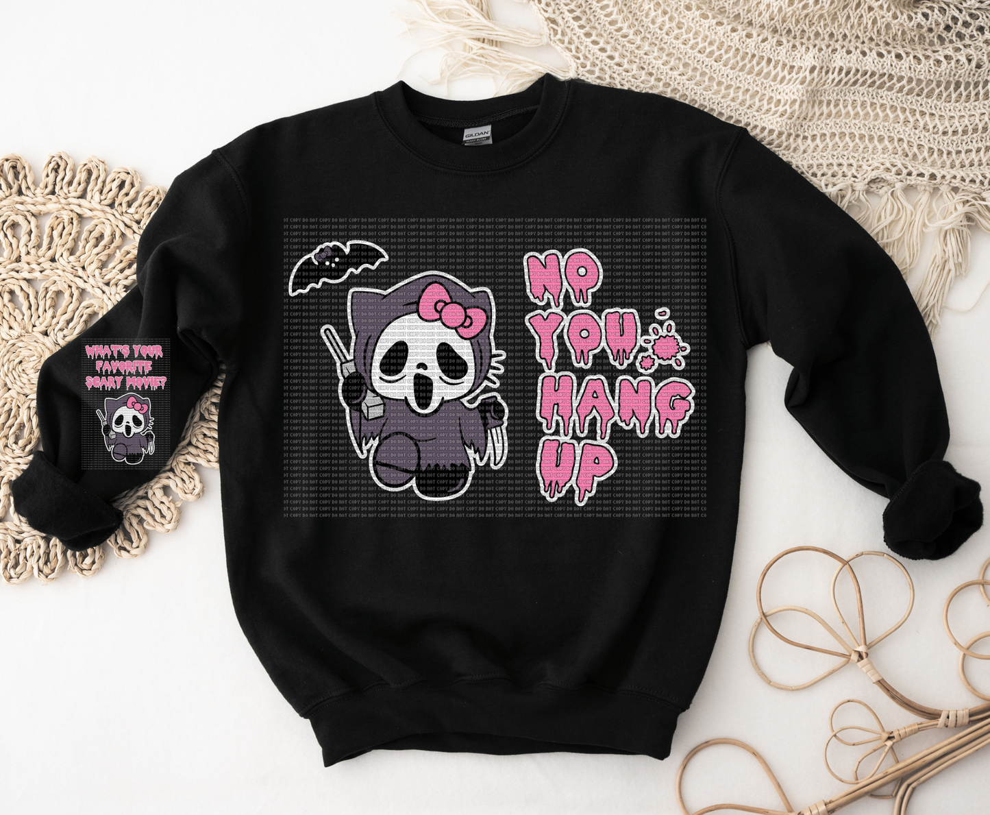 Ghostface Kitty Crewneck