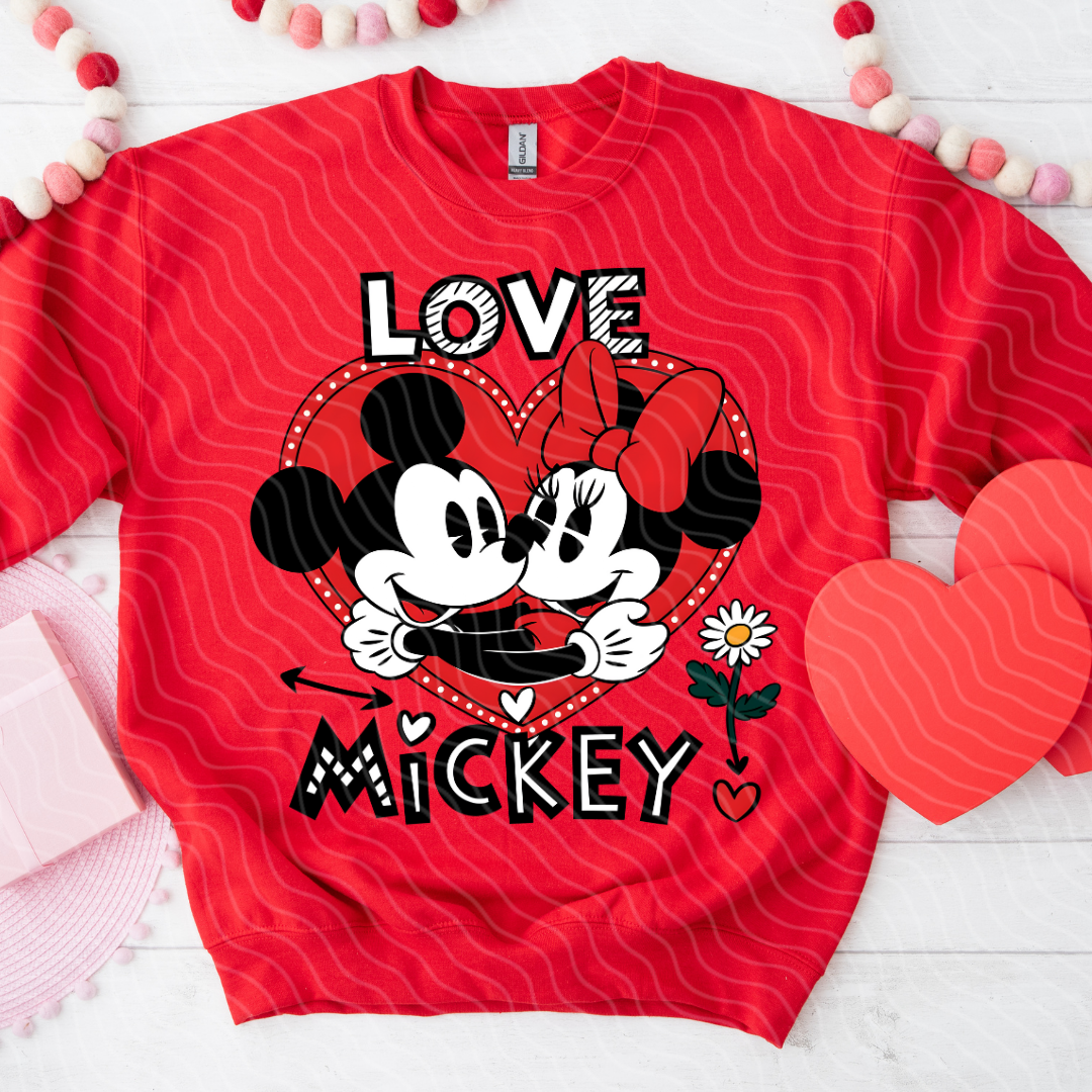 Love Mickey Crewneck