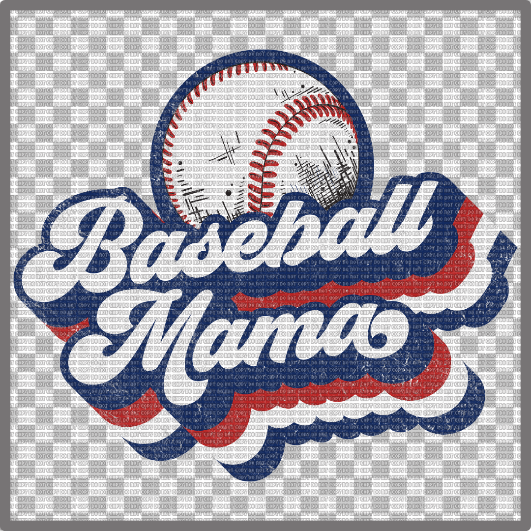 BASEBALL MAMA DTF TRANSFER