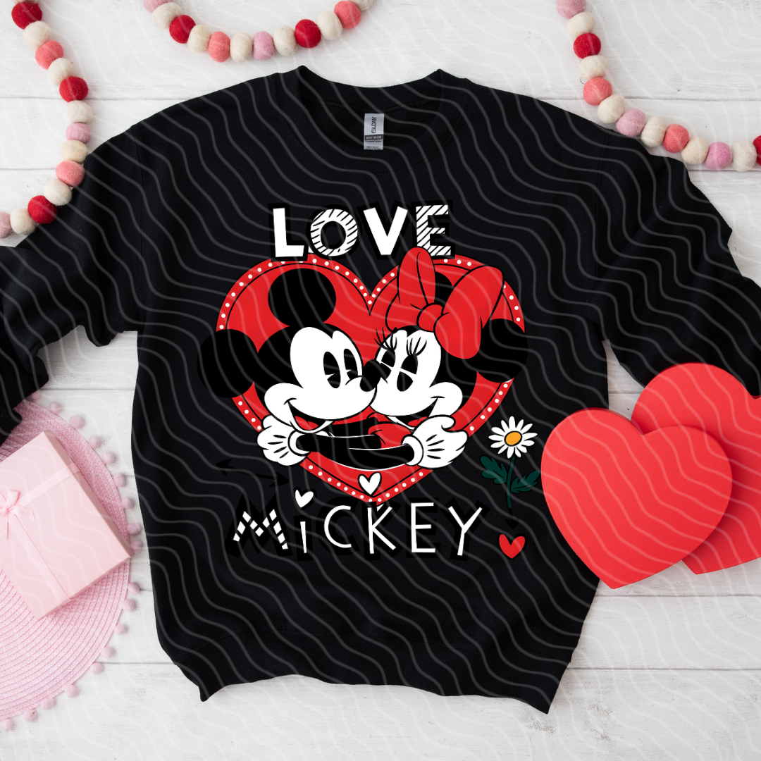 Love Mickey Crewneck