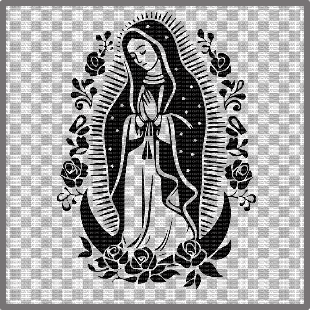 VIRGEN DE GUADALUPE DTF TRANSFER