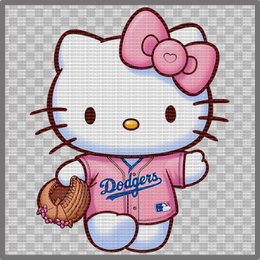 Dodgers HK Pink DTF Transfer