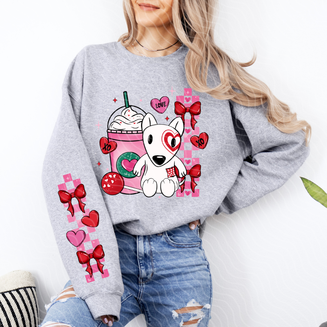 Bullseye Valentine Crewneck