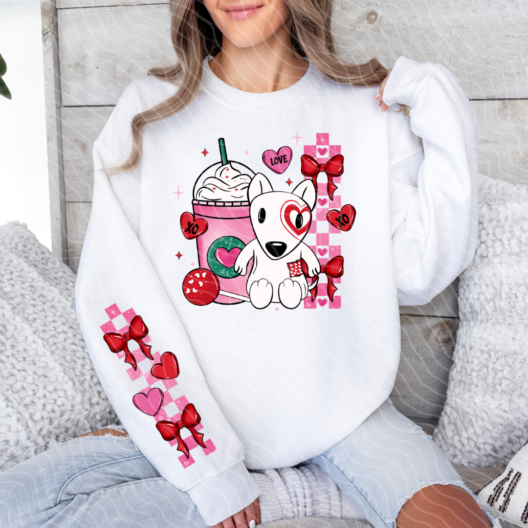 Bullseye Valentine Crewneck