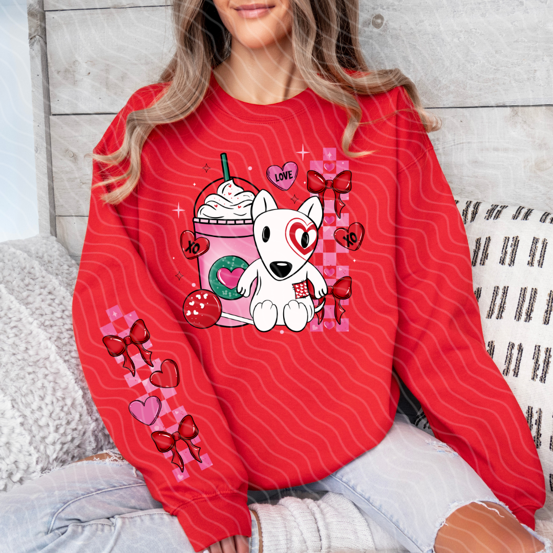 Bullseye Valentine Crewneck