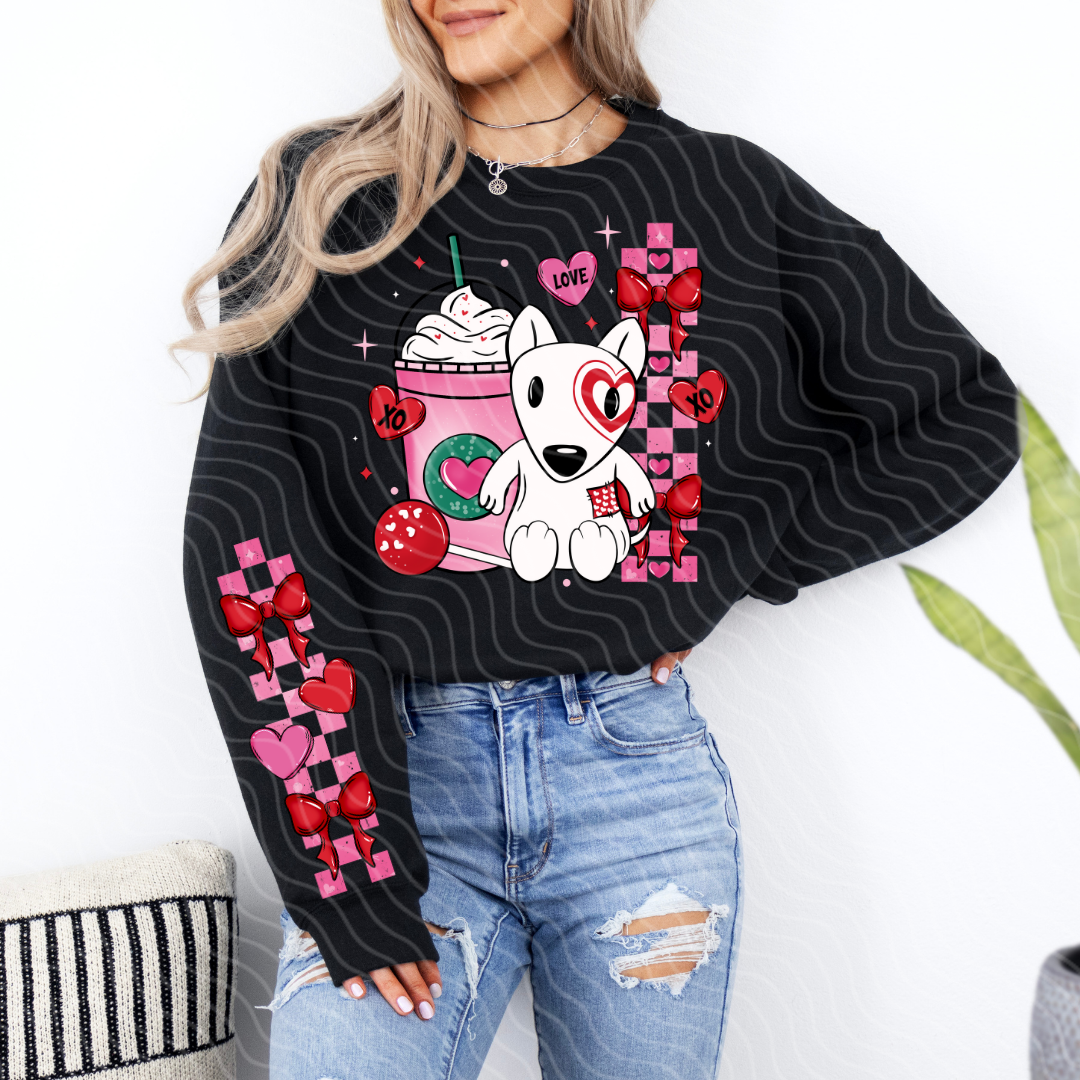 Bullseye Valentine Crewneck