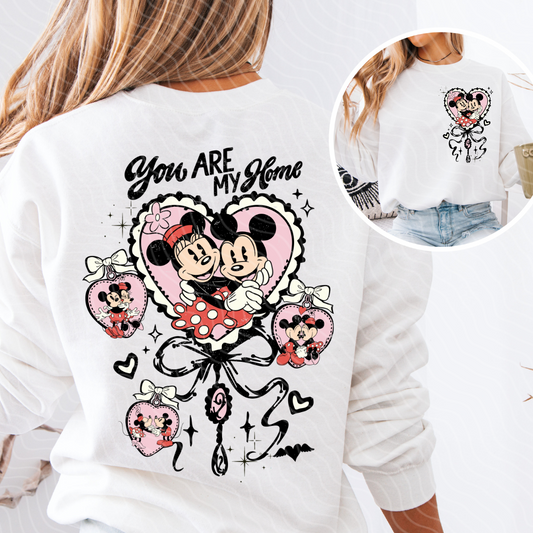 You Are My Home Crewneck