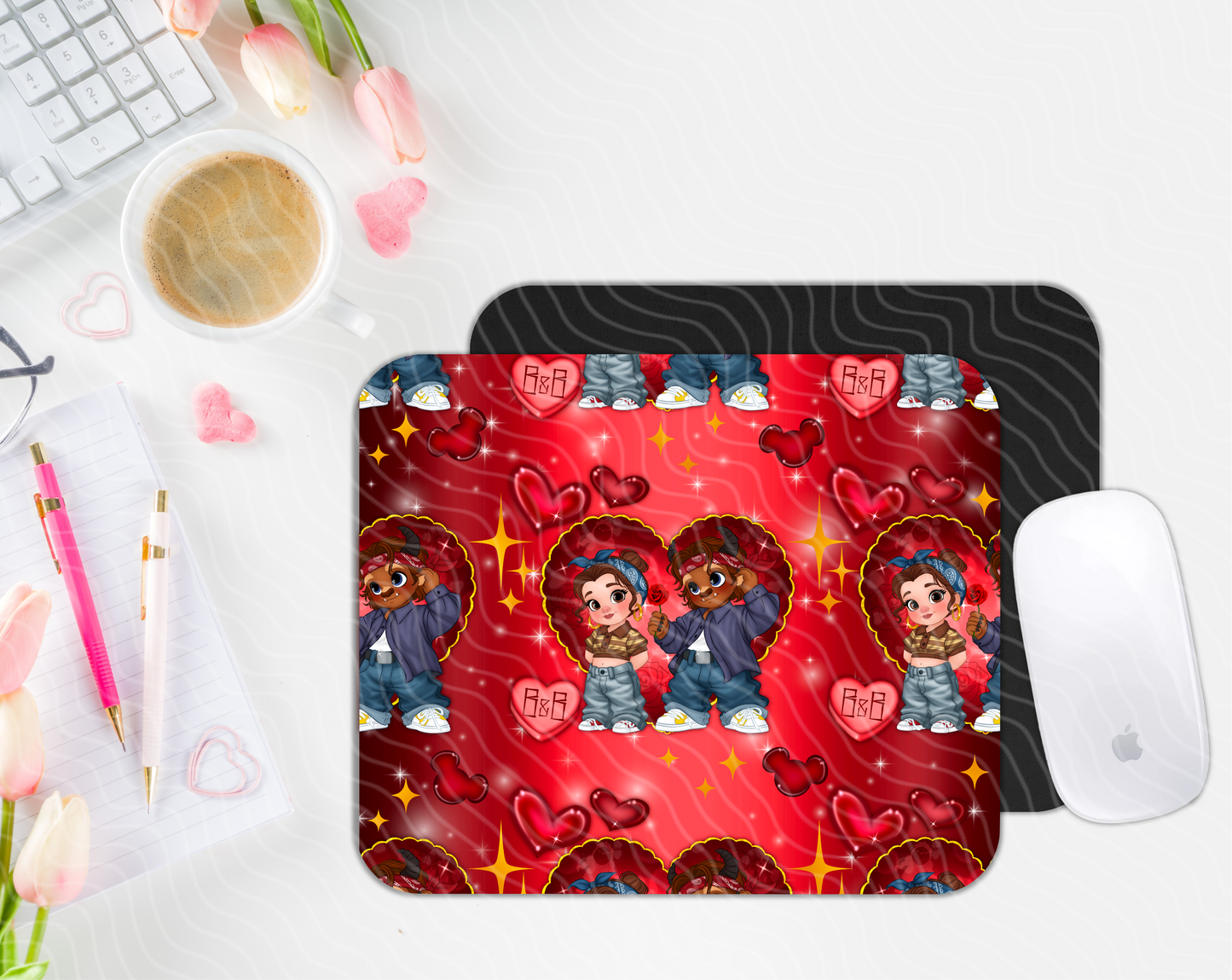 Belle Love Mousepad